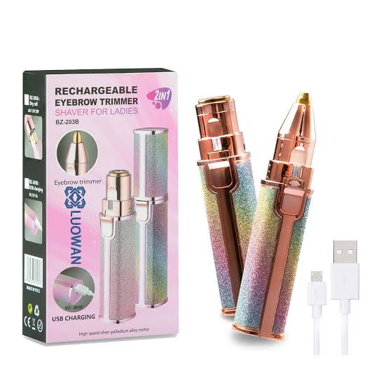 ☘️𝟐-𝐢𝐧-𝟏 𝐋𝐚𝐝𝐲 𝐒𝐡𝐚𝐯𝐞𝐫 𝐁𝐥𝐚𝐰𝐥𝐞𝐬𝐬 𝐄𝐲𝐞𝐛𝐫𝐨𝐰 𝐓𝐫𝐢𝐦𝐦𝐞𝐫🔥