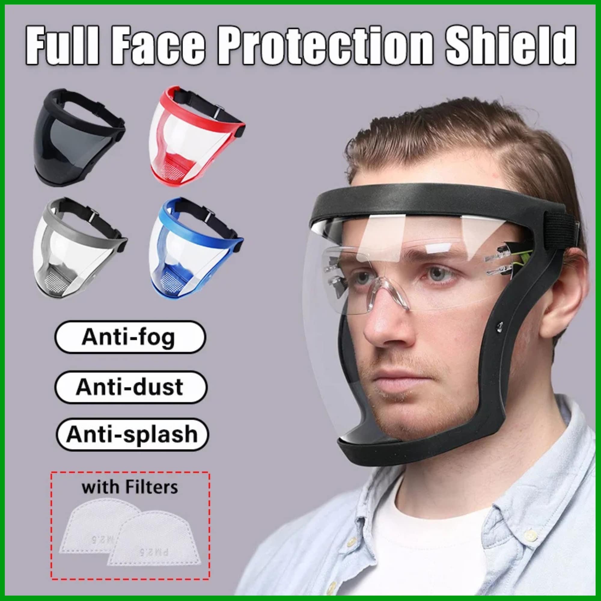 Protective Safety Goggles – Anti-Fog & Dustproof